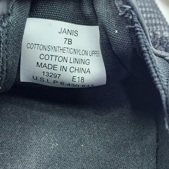 Lauren Ralph Lauren Women's Janis Faux-Woven-Straw Upper Slip-On Sneaker - 7B - Picture 8 of 8